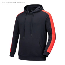 1989 High Level Black and Red Double Color 100% 350g Combed Cotton Sweater Hoodie